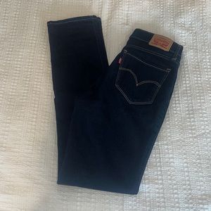 Levi’s 724 high rise straight leg jeans size 27